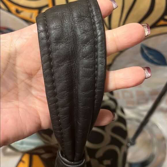 Coach Kristin Black and Cream Signature Hobo Bag - #14753 - Picture 12 of 15